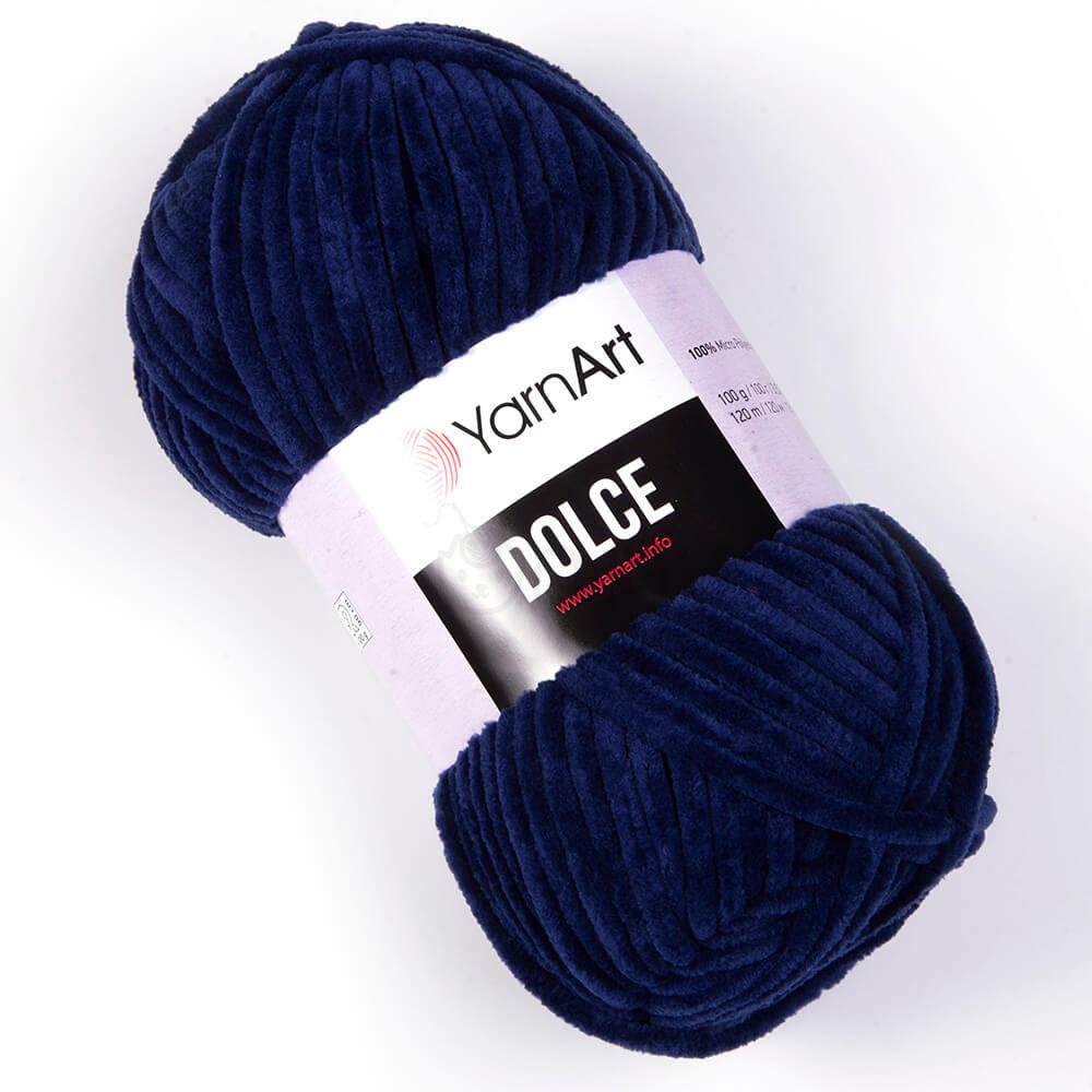 Yarnart Dolce 756 modrá temná