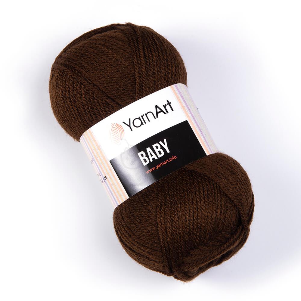 Yarnart Baby 1182 hnědá