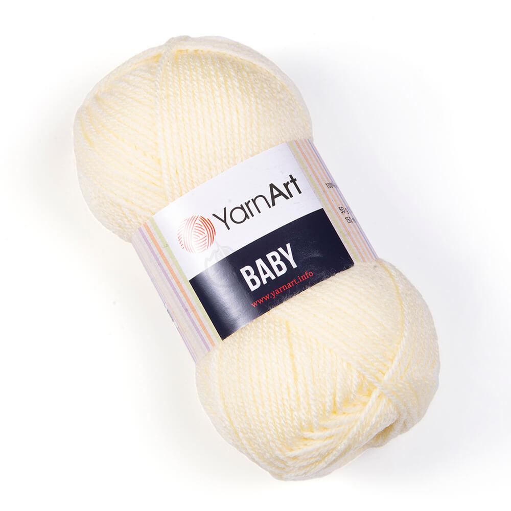 Yarnart Baby 7003 žlutá světlá