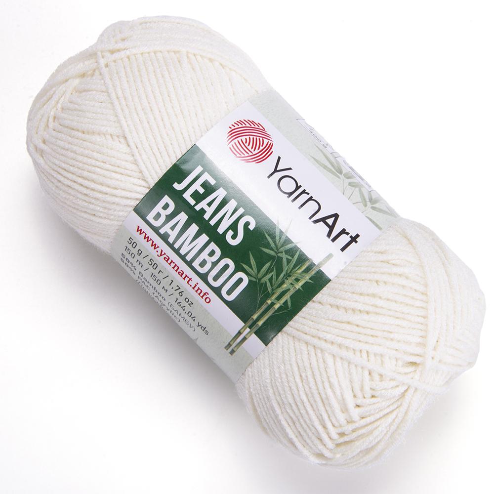 Yarnart Jeans Bamboo 102 smetanová