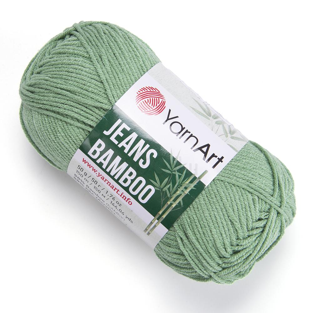 Yarnart Jeans Bamboo 138 zelená