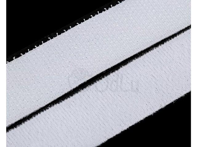 Suchý zip bílý 20mm