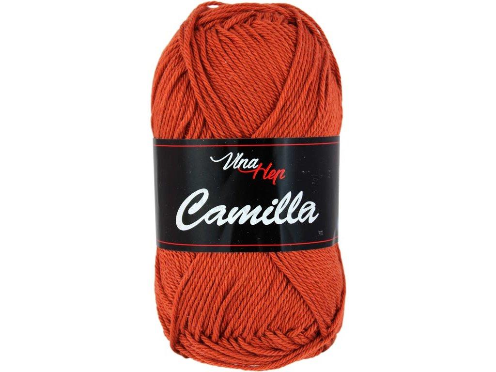 Vlnahep Camilla 8238 cihlová tmavá