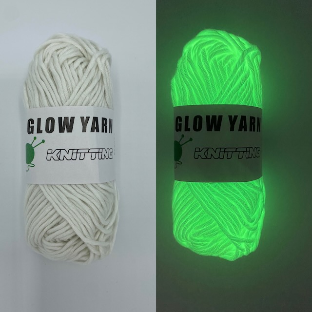 Příze svítící ve tmě Glow yarn