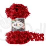 Alize Puffy Fur 6109 červená