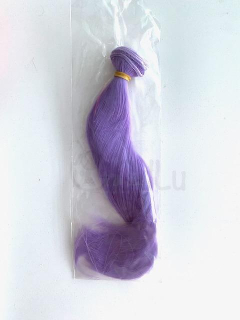 Vlasy na panenky fialové