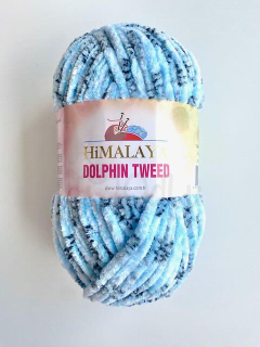 Himalaya Dolphin Tweed 92007 modrá