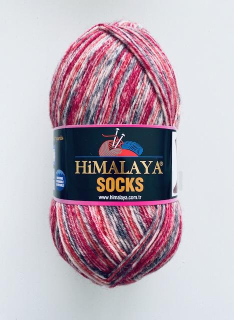 Himalaya Socks 160-02 červená