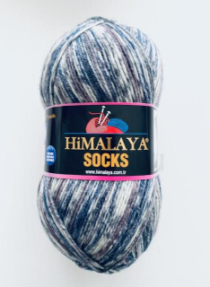 Himalaya Socks 170-01 hnědošedá