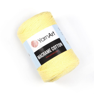 Yarnart Macrame Cotton 754 žlutá