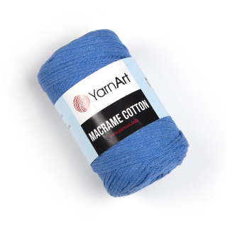 Yarnart Macrame Cotton 786 modrá