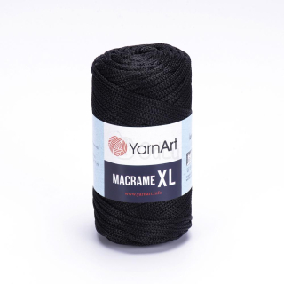 Yarnart Macrame XL 148 černá